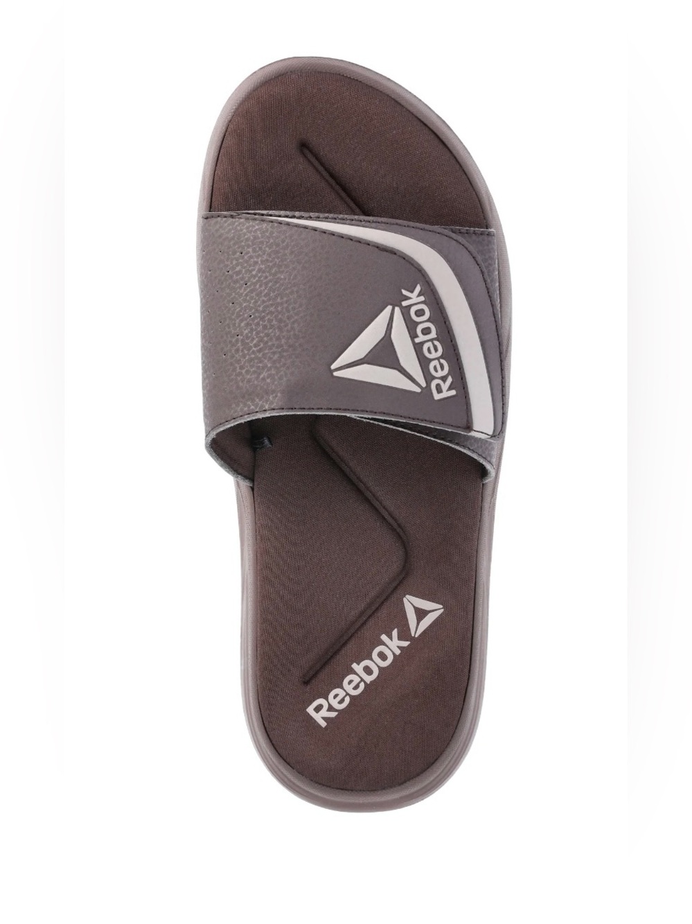 Reebok Women’s Delta Flow Slide Sandals Size 7 Brown Memory Foam NWT